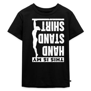 Funny Funny Humor Funny Irony Cool - Kids Premium Organic T-Shirt - black - Front - Mikhail (115cm)