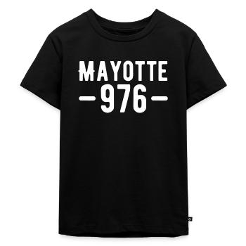 Mayotte 976. teeshirt mayotte - T-shirt Premium bio Enfant - noir - Devant - Mikhail (115cm)