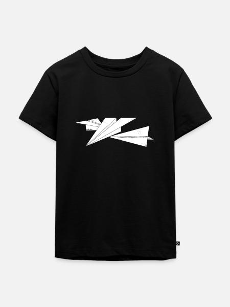 Triple-paper - Kinder Premium Bio T-Shirt - Schwarz