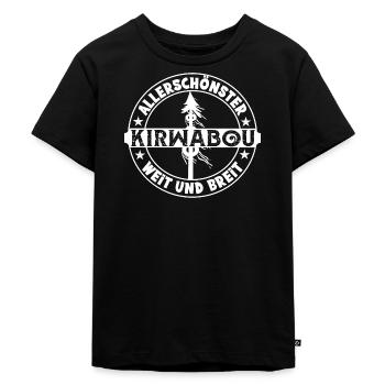 Allerschönster Kirwabou weit und breit - Kinder Premium Bio T-Shirt - Schwarz - Vorne - Mikhail (115cm)