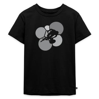 Dirt Freeride Biker - T-shirt Premium bio Enfant - noir - Devant - Mikhail (115cm)