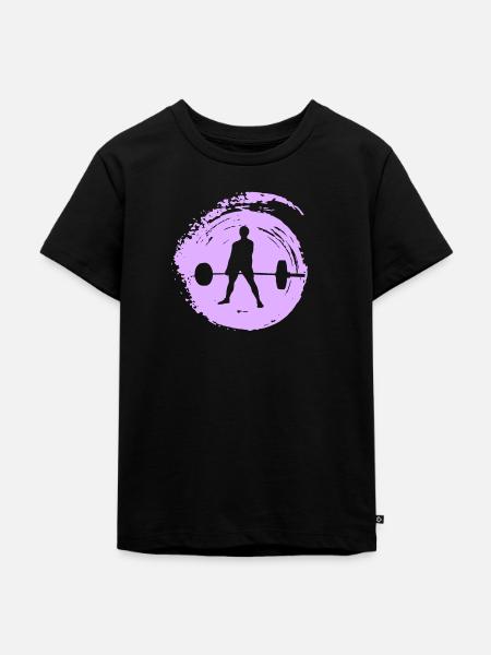 Gym Kraftsport - Kinder Premium Bio T-Shirt - Schwarz