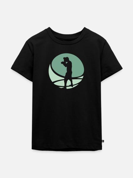 Boxkampf Boxer Jab - Kinder Premium Bio T-Shirt - Schwarz