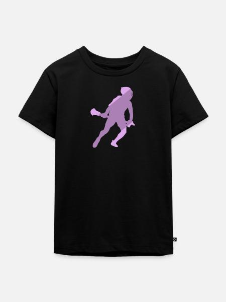Lacrosse LSM Stocksport - Kinder Premium Bio T-Shirt - Schwarz
