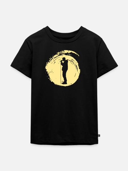 Djing Beatboxer Streetmind - Kinder Premium Bio T-Shirt - Schwarz