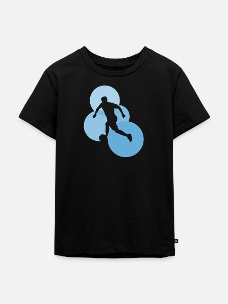 Beachball Strand Strand - Kinder Premium Bio T-Shirt - Schwarz