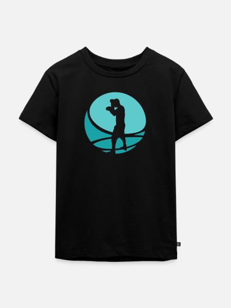 Boxkampf Boxer Boxkampf - Kinder Premium Bio T-Shirt - Schwarz