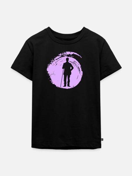Billardkugel Billardkugel Billard Billardspieler - Kinder Premium Bio T-Shirt - Schwarz