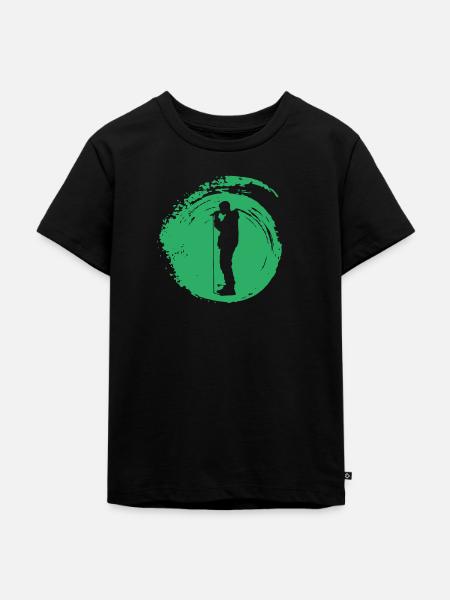 Djing Beatboxer Djing - Kinder Premium Bio T-Shirt - Schwarz