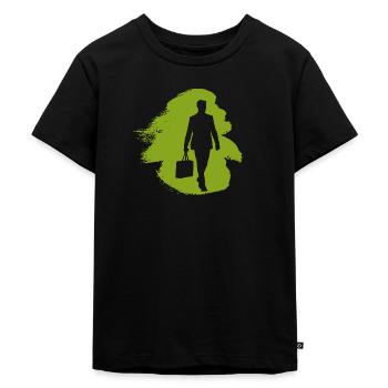 Banques Banques Wall Street - T-shirt Premium bio Enfant - noir - Devant - Mikhail (115cm)
