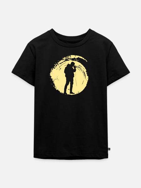 Djing Djing Djing - Kinder Premium Bio T-Shirt - Schwarz