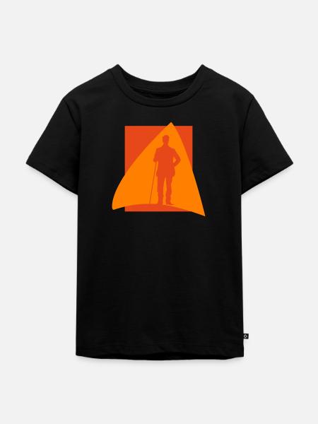 Billardkugel Billardkugel Billardspielerin - Kinder Premium Bio T-Shirt - Schwarz