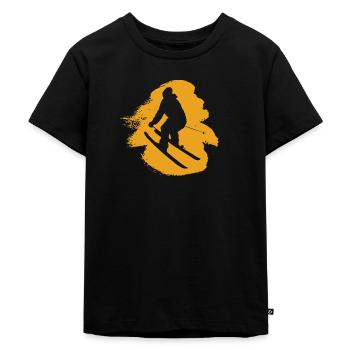 Ski Ski Freeski - T-shirt Premium bio Enfant - noir - Devant - Mikhail (115cm)