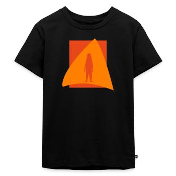 Fairy Tale Unicorn Cryptozoology - Kids Premium Organic T-Shirt - black - Front - Mikhail (115cm)
