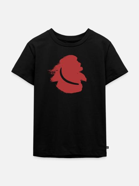 Wurfstock Wurf Werfen - Kinder Premium Bio T-Shirt - Schwarz