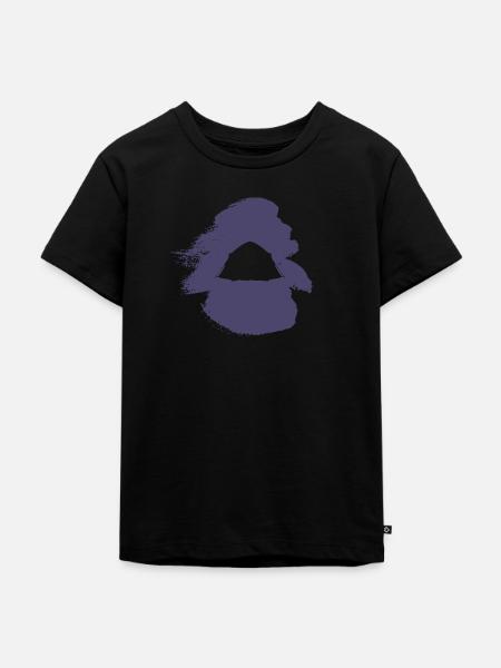 Zelt Camper Zelten - Kinder Premium Bio T-Shirt - Schwarz
