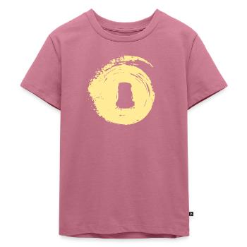 Rucksack Wanderung Backpacking - Kinder Premium Bio T-Shirt - Mauve - Vorne - Hailey (125cm)