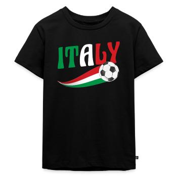 Italie Italien Italien Italie - T-shirt Premium bio Enfant - noir - Devant - Mikhail (115cm)