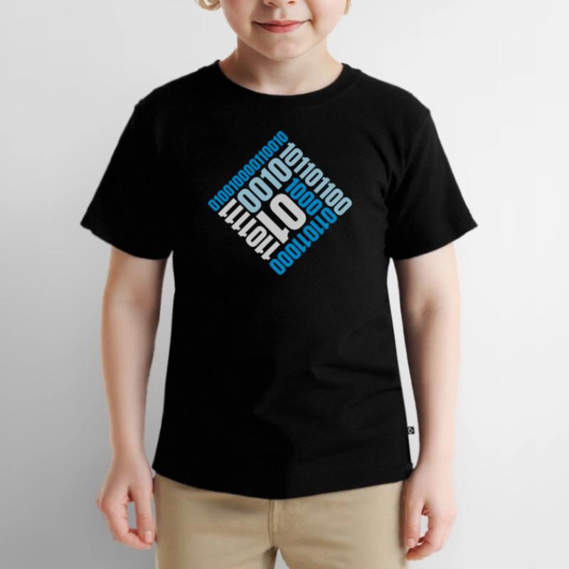 Binär Code Programm Sprache Kinder Premium Bio T-Shirt