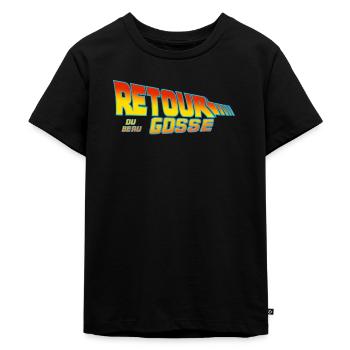 retour du beau gosse - T-shirt Premium bio Enfant - noir - Devant - Mikhail (115cm)