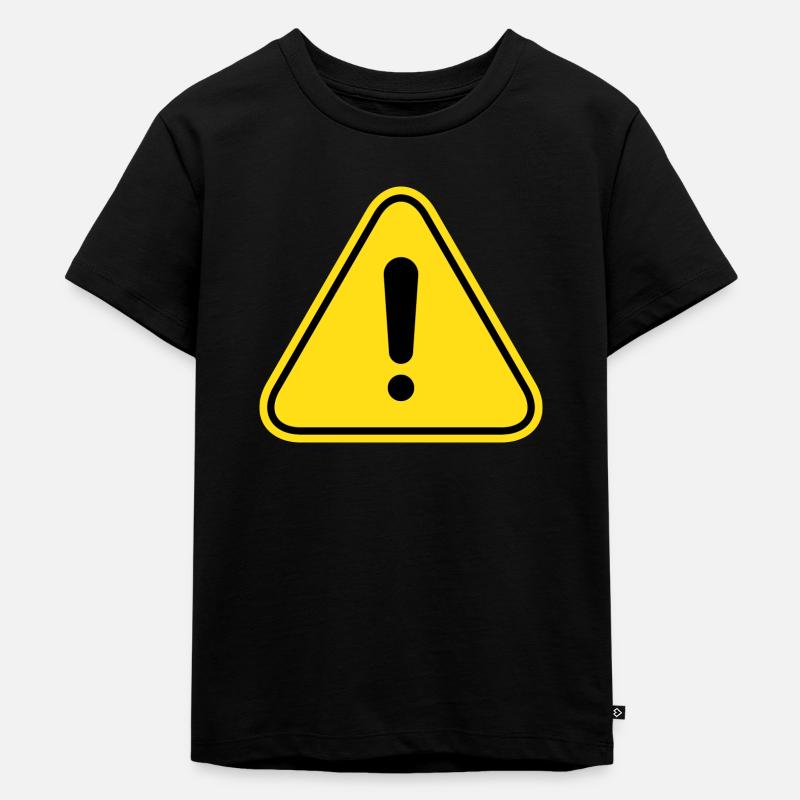Ich bin gefährlich! - Kinder Premium Bio T-Shirt - Schwarz