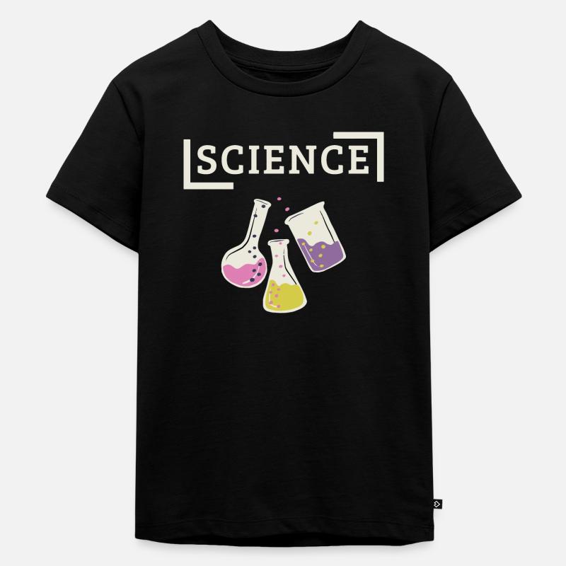 Science - T-shirt Premium bio Enfant - noir