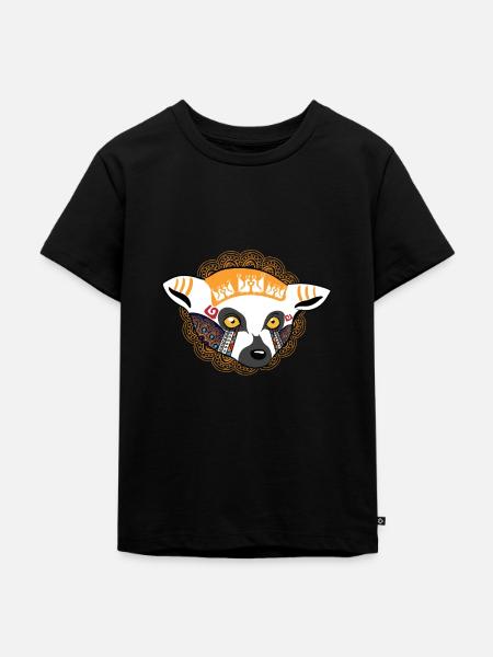 Globaler Nomade - Kinder Premium Bio T-Shirt - Schwarz