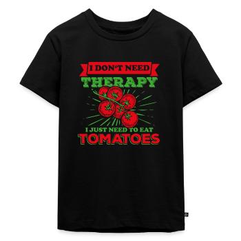 Tomates - T-shirt Premium bio Enfant - noir - Devant - Mikhail (115cm)