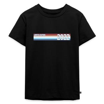 Retro 2022 Limitierte Auflage - Kinder Premium Bio T-Shirt - Schwarz - Vorne - Mikhail (115cm)