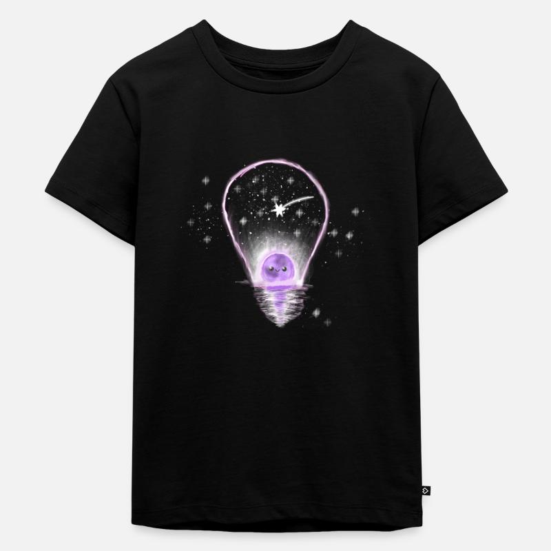 887093AA 0D80 4EED 9406 F80F22CD1290 - Kinder Premium Bio T-Shirt - Schwarz