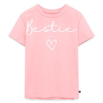 Bestie - Kinder Premium Bio T-Shirt - Rosa - Vorne - AI Model Kid Female (0cm)