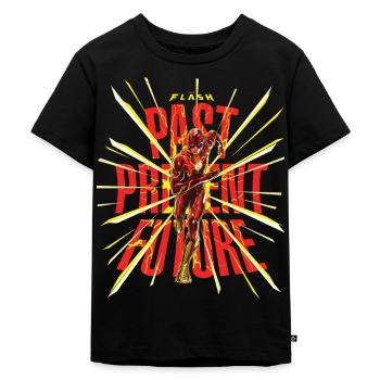 The Flash Past, Present Future - Kids Premium Organic T-Shirt - black - Front - Mikhail (115cm)
