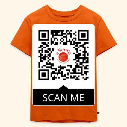 QR Code - Wer das liest ist doof - Kinder Premium Bio T-Shirt