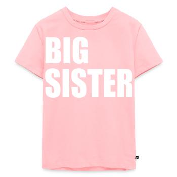 Big sister - Kids Premium Organic T-Shirt - rose - Front - AI Model Kid Female (0cm)