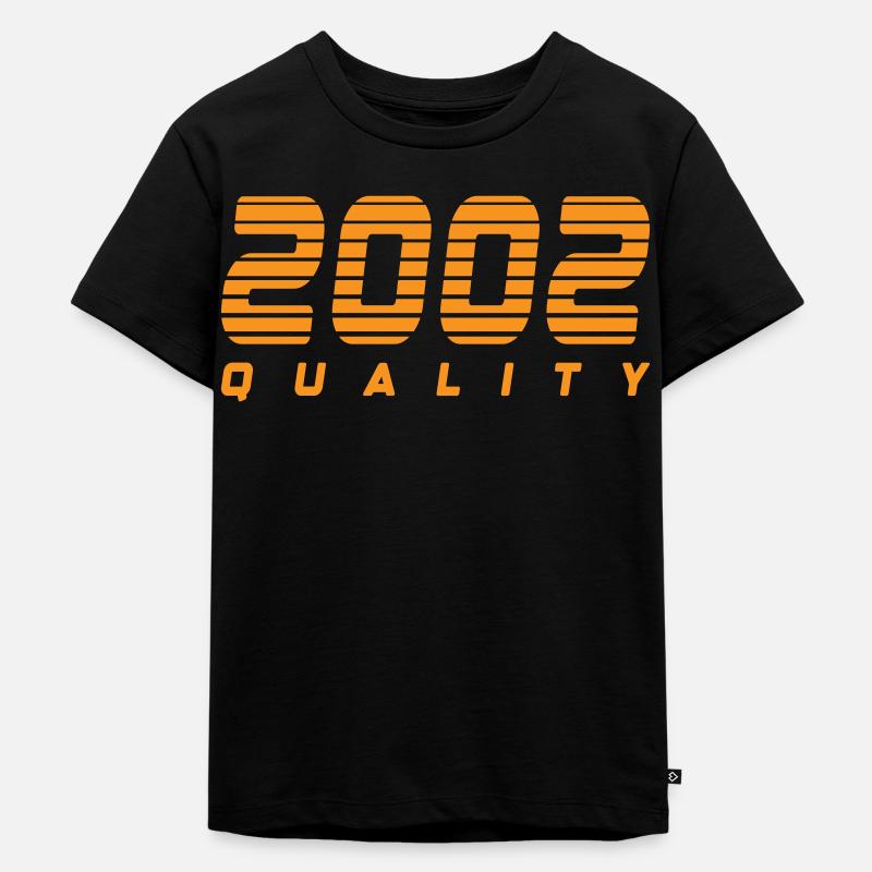 Qualité 2002 | Couleur changeable - T-shirt Premium bio Enfant - noir