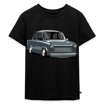 Low cardboard - Kids Premium Organic T-Shirt - black - Front - Mikhail (115cm)