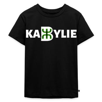 Kabylie Tizi Ouzou Béjaia Bouira - T-shirt Premium bio Enfant - noir - Devant - Mikhail (115cm)