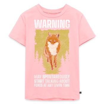 Forest Animals Smart Hunters - Kids Premium Organic T-Shirt - rose - Front - AI Model Kid Female (0cm)