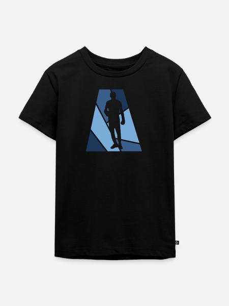 Boxkampf Uppercut - Kinder Premium Bio T-Shirt - Schwarz