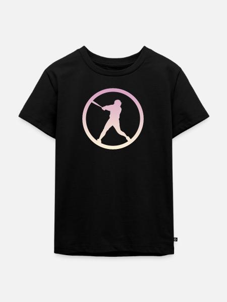 Pitcher Pitcher Pitcher - Kinder Premium Bio T-Shirt - Schwarz