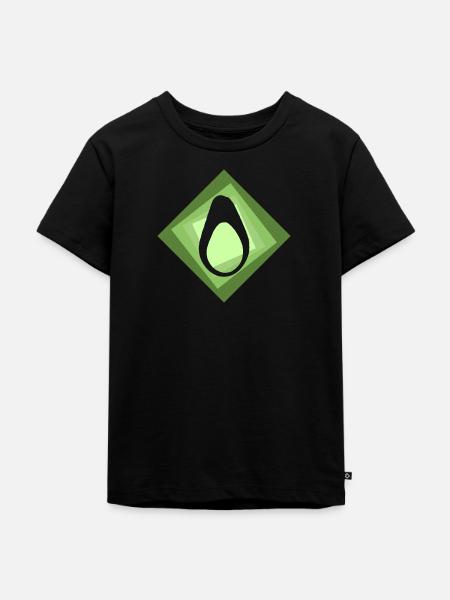Avocado Toast Avocado - Kinder Premium Bio T-Shirt - Schwarz