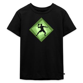 Table tennis Tennis Tennis - T-shirt Premium bio Enfant - noir - Devant - Mikhail (115cm)