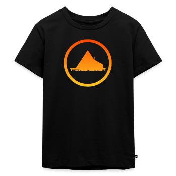 Camping Maison Moderne - T-shirt Premium bio Enfant - noir - Devant - Mikhail (115cm)
