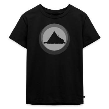 Camping moderne Camping - T-shirt Premium bio Enfant - noir - Devant - Mikhail (115cm)