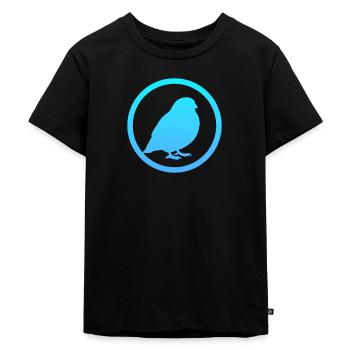Oiseaux Oiseaux Oiseaux - T-shirt Premium bio Enfant - noir - Devant - Mikhail (115cm)