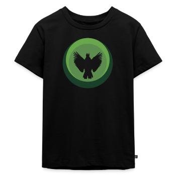 Oiseau Oiseau Oiseau - T-shirt Premium bio Enfant - noir - Devant - Mikhail (115cm)