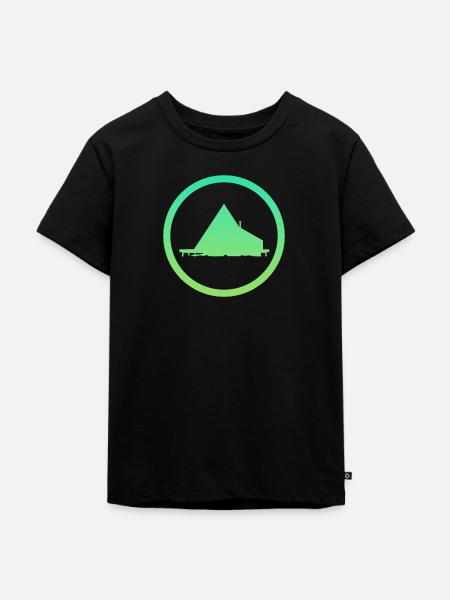 Camping Camping Glamping - Kinder Premium Bio T-Shirt - Schwarz