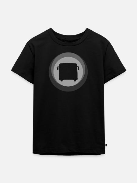 Busfahrer Fahrer Transport - Kinder Premium Bio T-Shirt - Schwarz