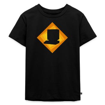 Ordinateur Internet PC - T-shirt Premium bio Enfant - noir - Devant - Mikhail (115cm)
