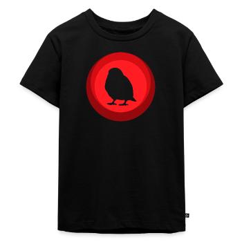 Vogel Wellensittich Vögel - Kinder Premium Bio T-Shirt - Schwarz - Vorne - Mikhail (115cm)